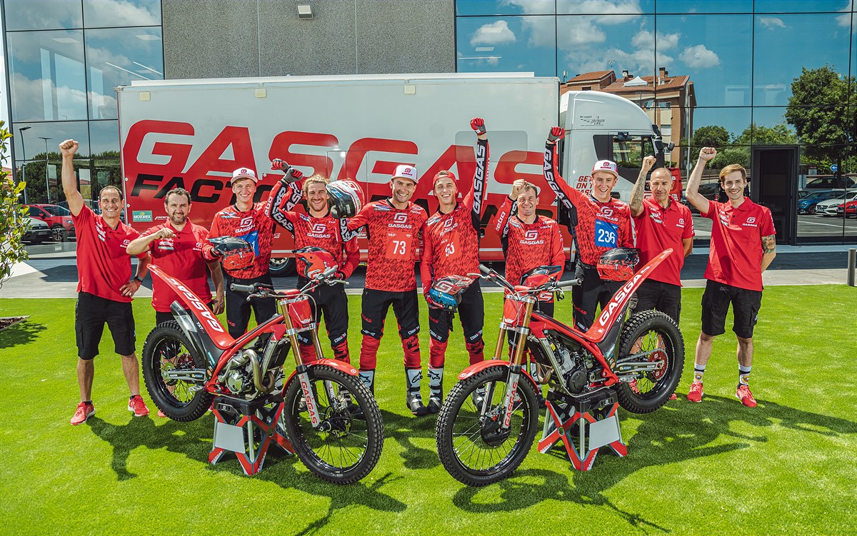 GASGAS Factory Racing trial team