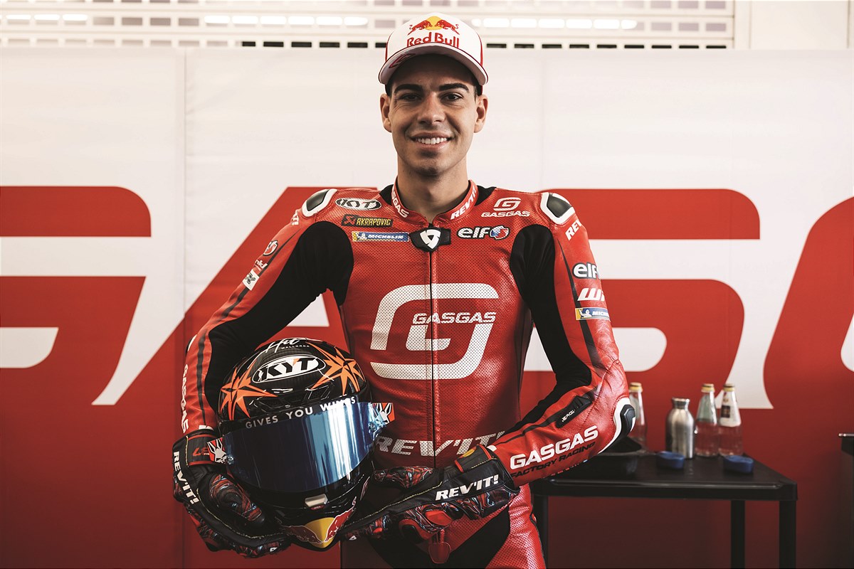 Augusto Fernandez GASGAS MotoGP Valencia test