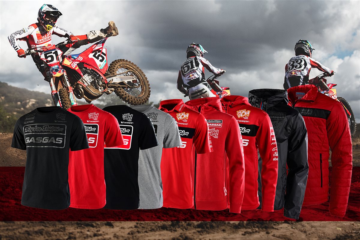 The 2023 GASGAS Troy Lee Designs Collection