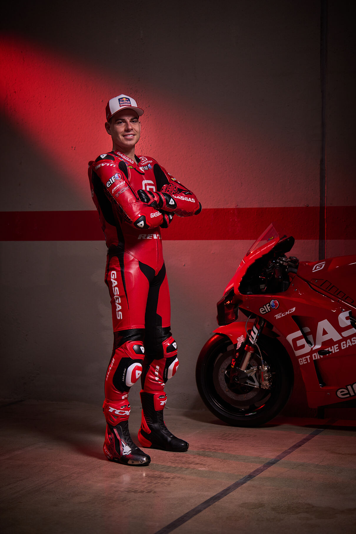 Augusto Fernandez 2023 GASGAS Factory Racing Tech3 MotoGP Photoshoot 
