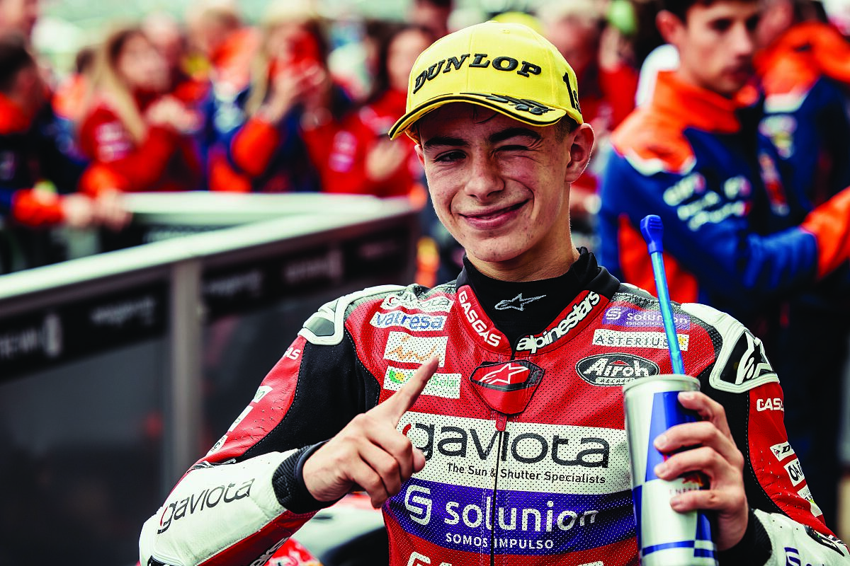 David Alonso 2023 Moto3 Great Britain