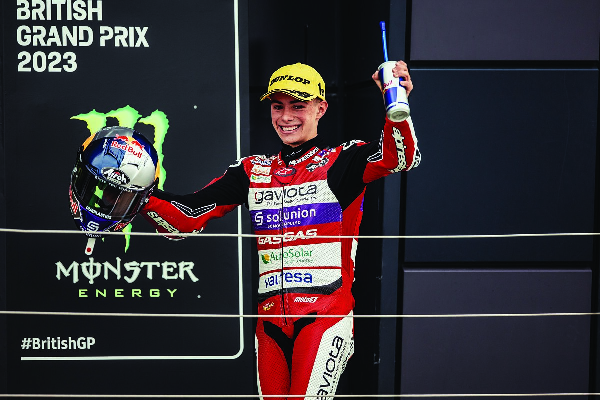 David Alonso 2023 Moto3 Great Britain