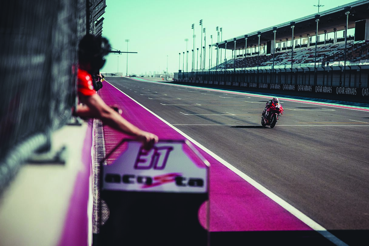 Pedro Acosta Moto2 2024 Qatar test