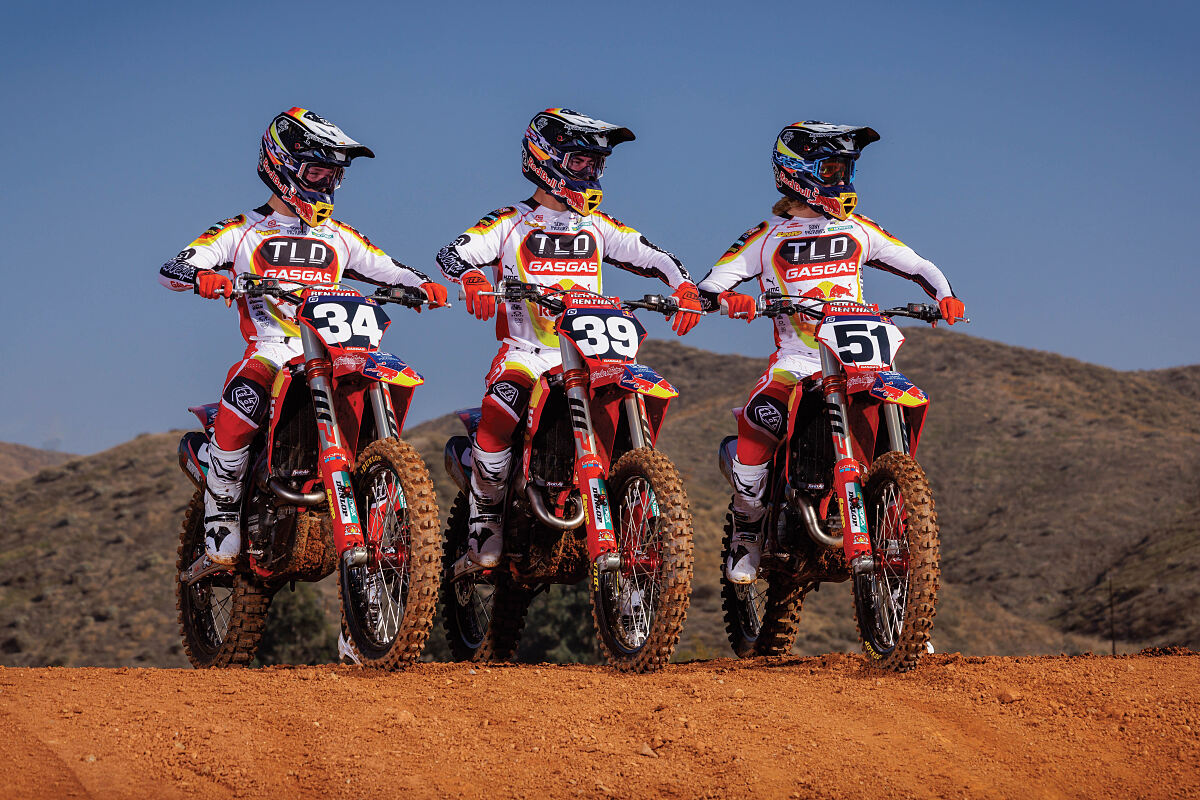 2024 TROY LEE DESIGNS RED BULL GASGAS FACTORY RACING TEAM
