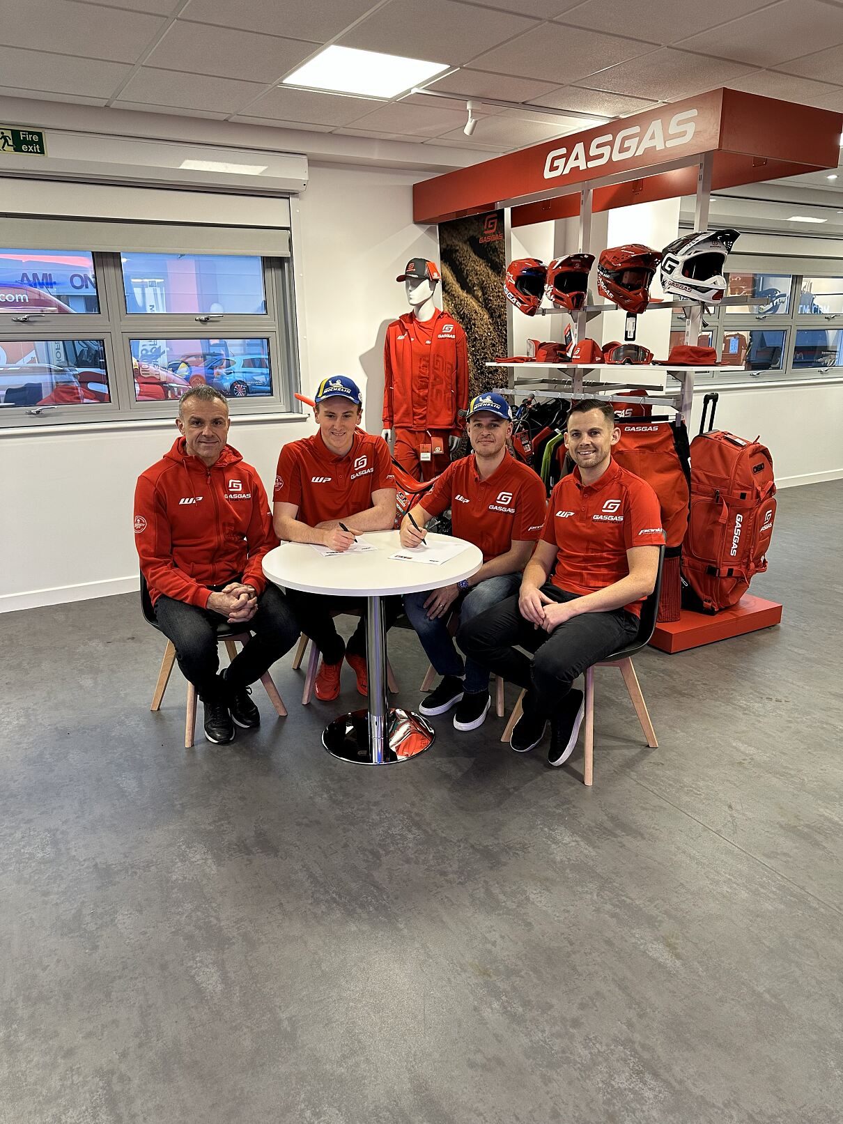 John Shirt_Jack Dance_Jack Price_Matt Sloman_GASGAS UK